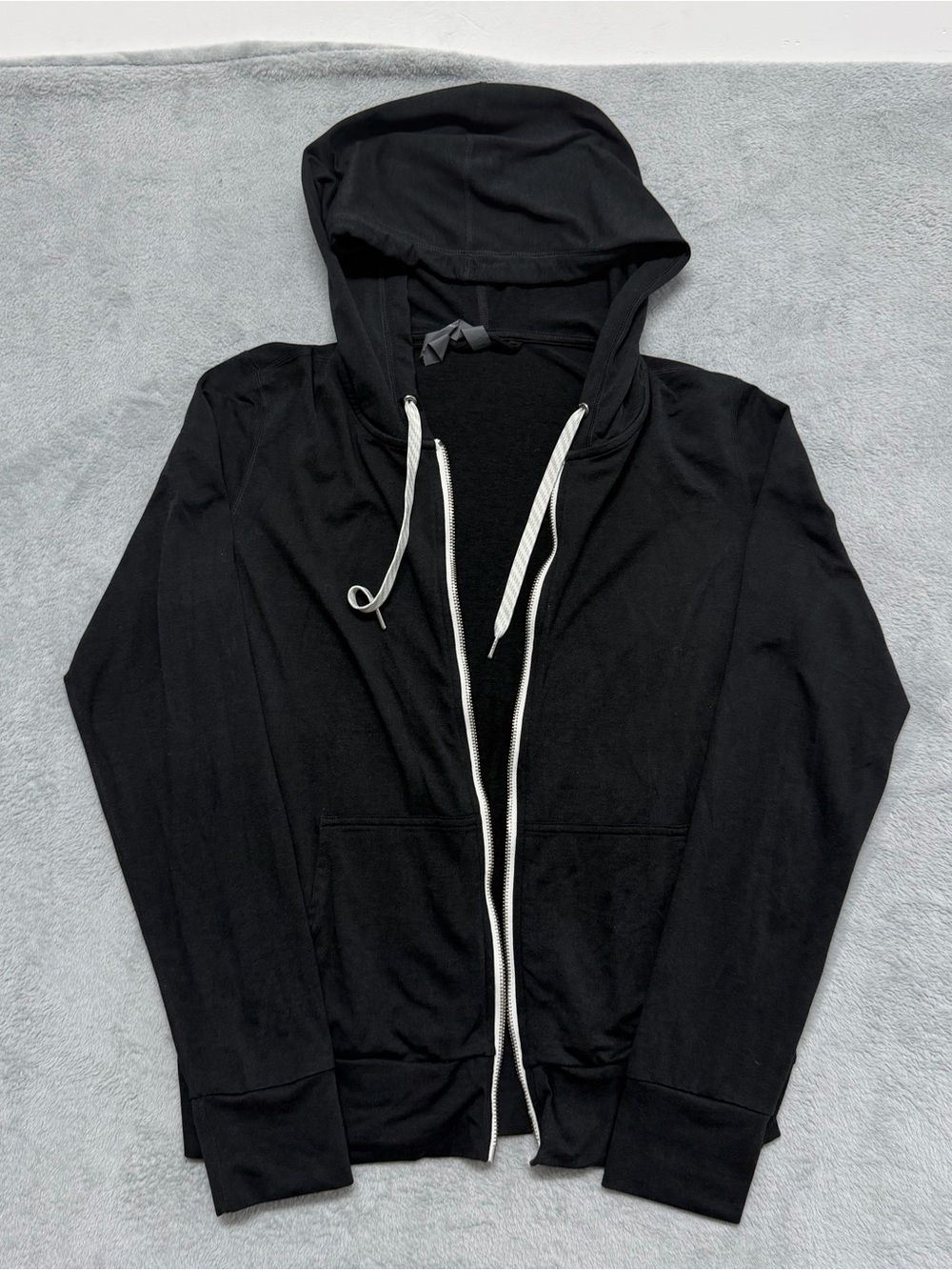 Vuori Hoodie Womens Small Halo Performance 2.0 Athleisure Yoga VW268 *BROKEN ZIP